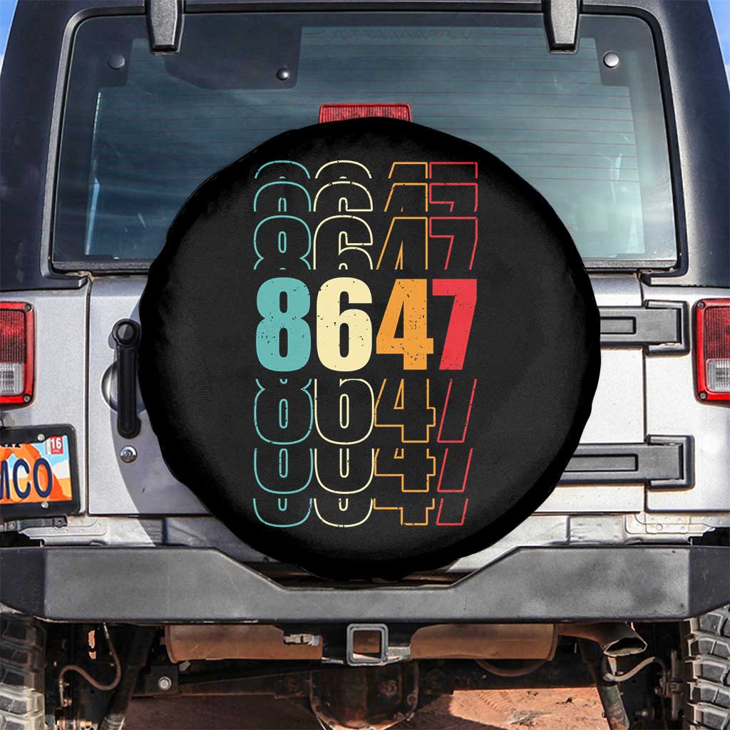 Retro Vintage 8647 Spare Tire Cover Subtle Anti FDT