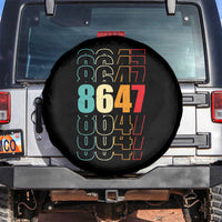 Retro Vintage 8647 Spare Tire Cover Subtle Anti FDT