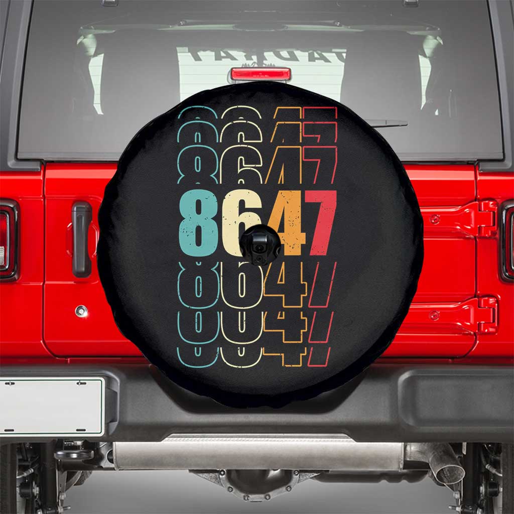 Retro Vintage 8647 Spare Tire Cover Subtle Anti FDT