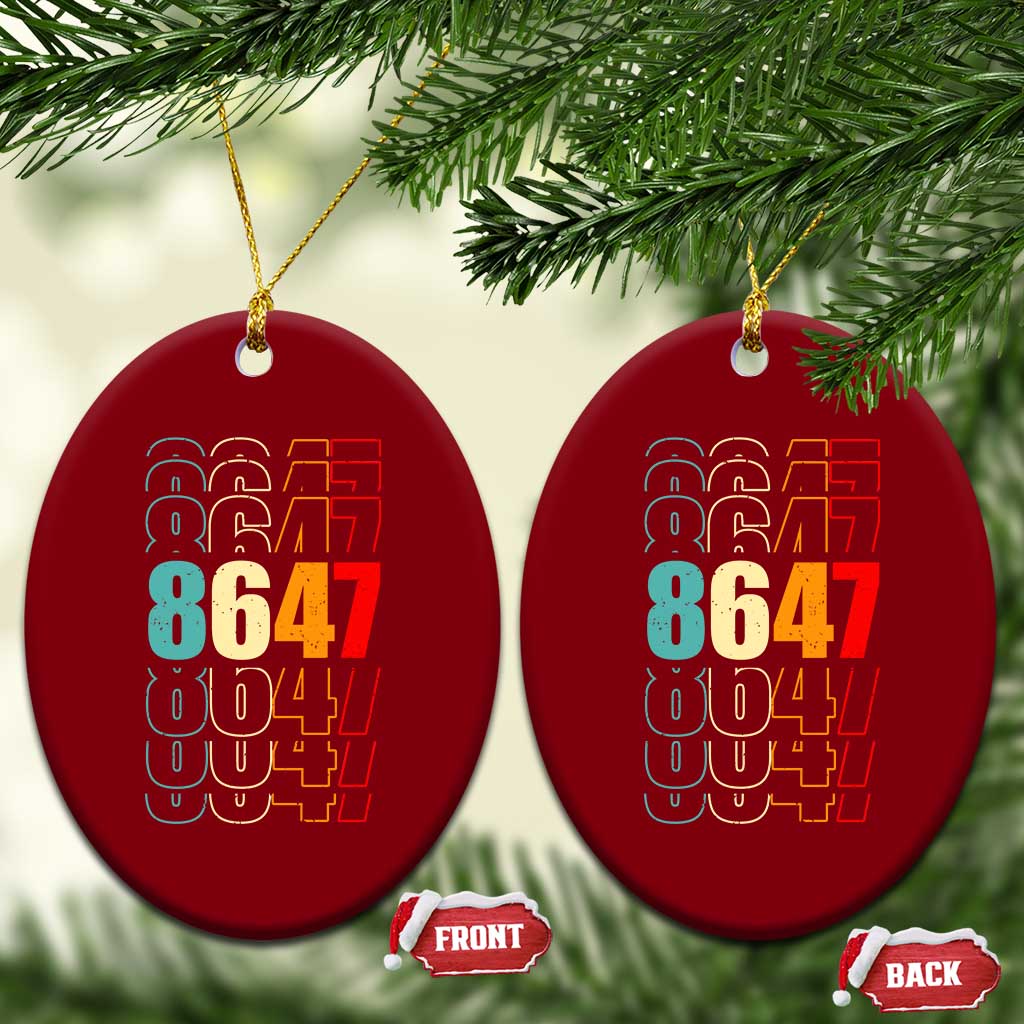 Retro Vintage 8647 Ceramic Ornament Subtle Anti FDT