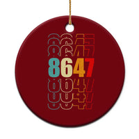 Retro Vintage 8647 Ceramic Ornament Subtle Anti FDT