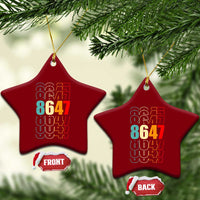 Retro Vintage 8647 Ceramic Ornament Subtle Anti FDT