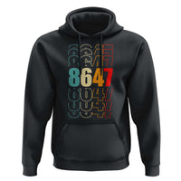 Retro Vintage 8647 Hoodie Subtle Anti FDT