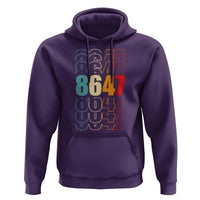 Retro Vintage 8647 Hoodie Subtle Anti FDT