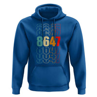 Retro Vintage 8647 Hoodie Subtle Anti FDT