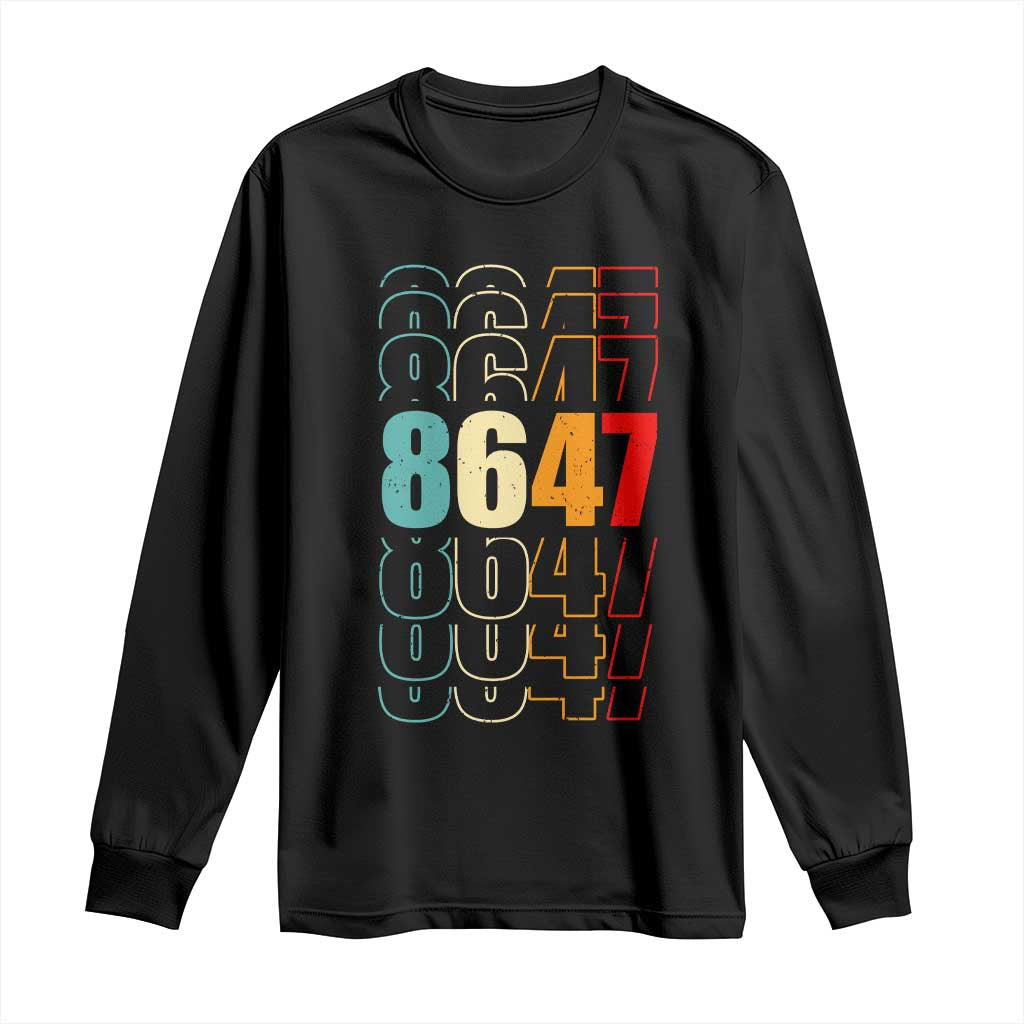 Retro Vintage 8647 Long Sleeve Shirt Subtle Anti FDT