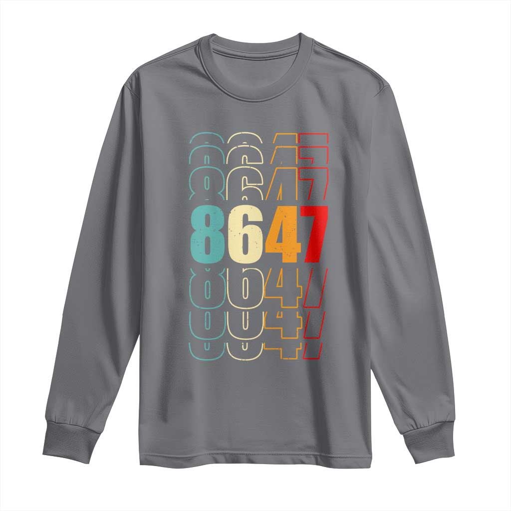 Retro Vintage 8647 Long Sleeve Shirt Subtle Anti FDT