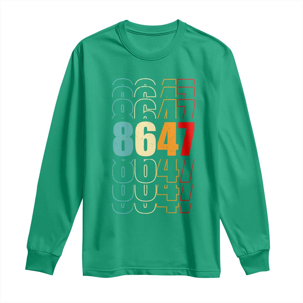 Retro Vintage 8647 Long Sleeve Shirt Subtle Anti FDT