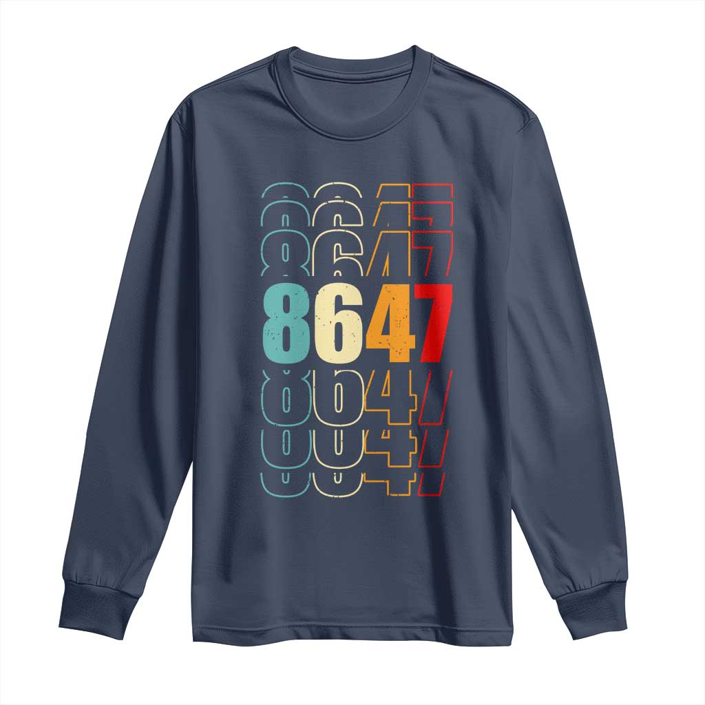 Retro Vintage 8647 Long Sleeve Shirt Subtle Anti FDT
