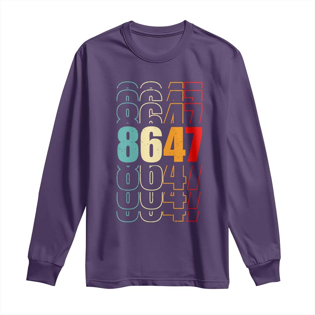 Retro Vintage 8647 Long Sleeve Shirt Subtle Anti FDT