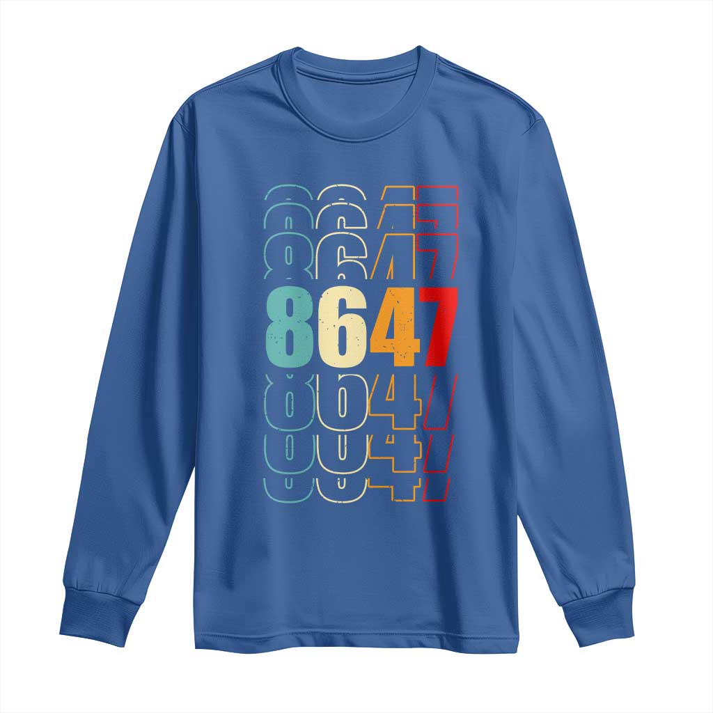 Retro Vintage 8647 Long Sleeve Shirt Subtle Anti FDT