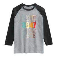 Retro Vintage 8647 Raglan Shirt Subtle Anti FDT