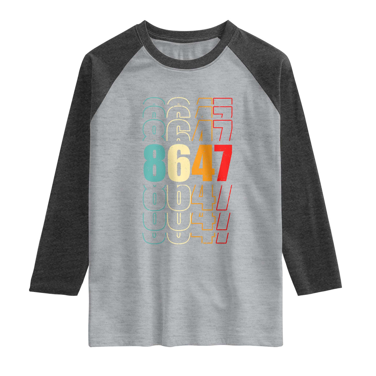 Retro Vintage 8647 Raglan Shirt Subtle Anti FDT