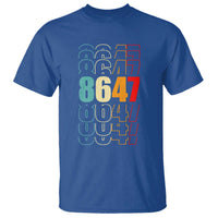 Retro Vintage 8647 T Shirt Subtle Anti FDT