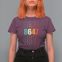 Retro Vintage 8647 T Shirt For Women Subtle Anti FDT