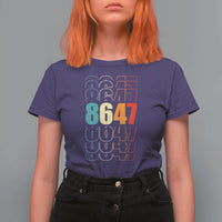 Retro Vintage 8647 T Shirt For Women Subtle Anti FDT