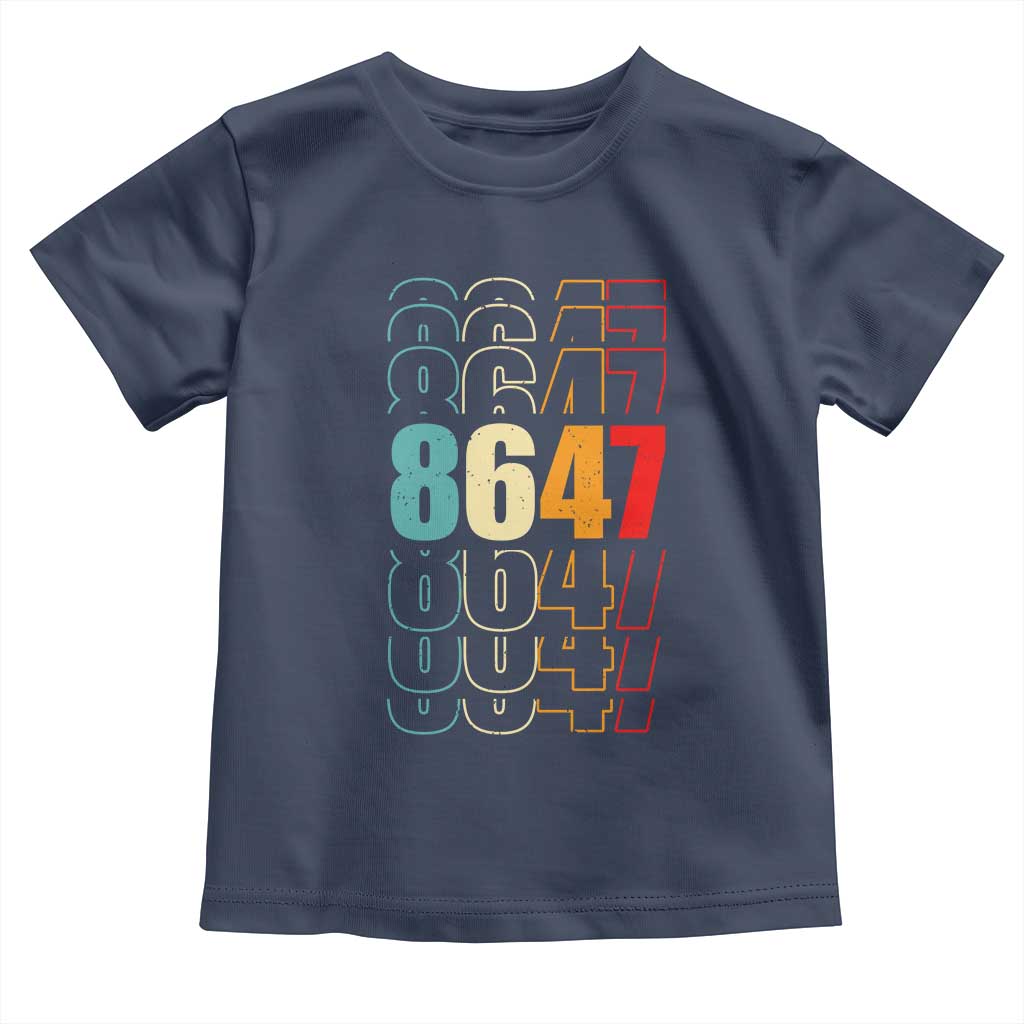Retro Vintage 8647 Toddler T Shirt Subtle Anti FDT