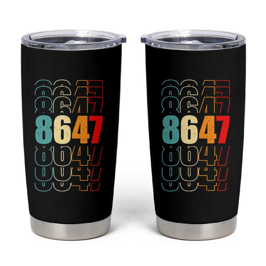 Retro Vintage 8647 Tumbler Cup Subtle Anti FDT