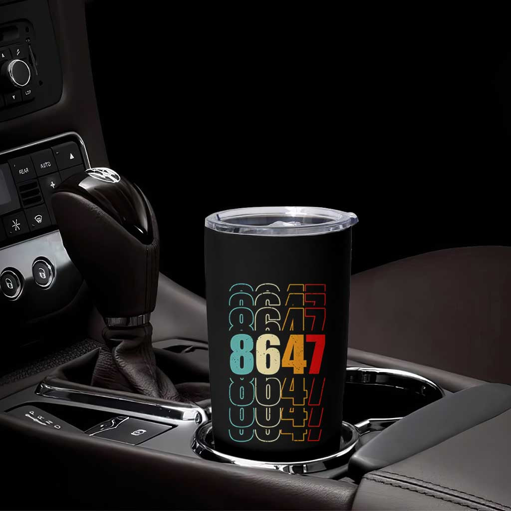 Retro Vintage 8647 Tumbler Cup Subtle Anti FDT