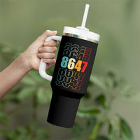 Retro Vintage 8647 Tumbler With Handle Subtle Anti FDT