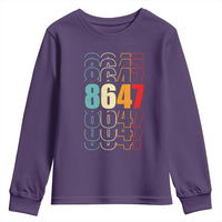 Retro Vintage 8647 Youth Sweatshirt Subtle Anti FDT