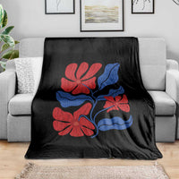 86 47 Boho Floral Matisse Throw Blanket No Kings Oligarchy FDT Political Protest