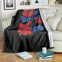 86 47 Boho Floral Matisse Throw Blanket No Kings Oligarchy FDT Political Protest