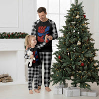 86 47 Boho Floral Matisse Plaid Pajama Set No Kings Oligarchy FDT Political Protest