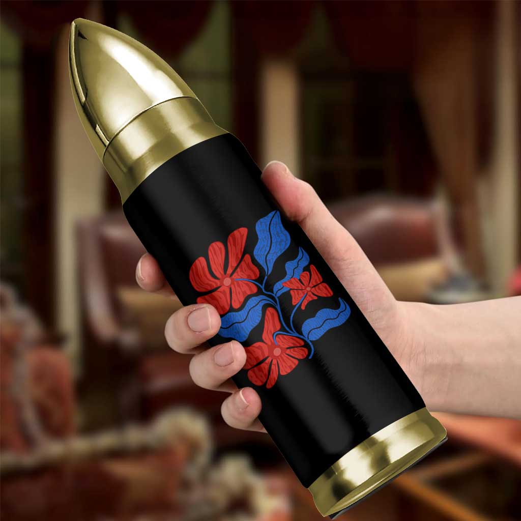 86 47 Boho Floral Matisse Bullet Tumbler No Kings Oligarchy FDT Political Protest