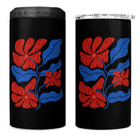 86 47 Boho Floral Matisse 4 in 1 Can Cooler Tumbler No Kings Oligarchy FDT Political Protest