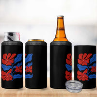 86 47 Boho Floral Matisse 4 in 1 Can Cooler Tumbler No Kings Oligarchy FDT Political Protest