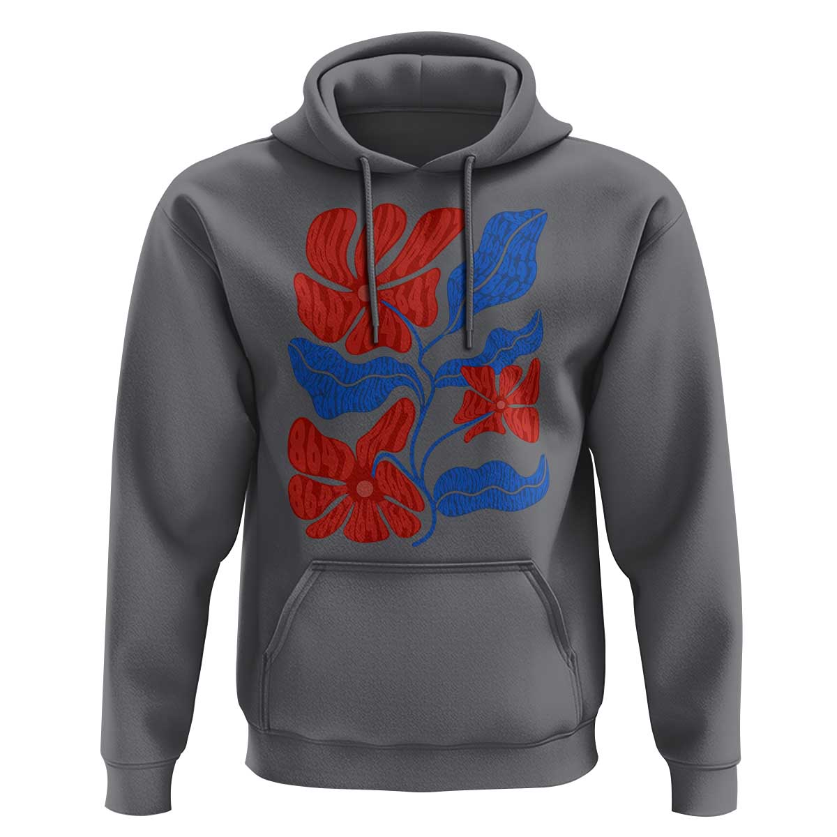 86 47 Boho Floral Matisse Hoodie No Kings Oligarchy FDT Political Protest