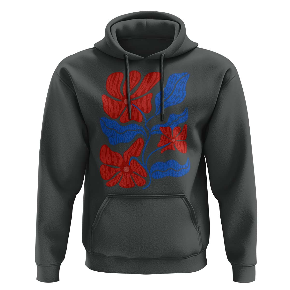 86 47 Boho Floral Matisse Hoodie No Kings Oligarchy FDT Political Protest