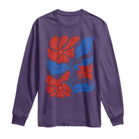 86 47 Boho Floral Matisse Long Sleeve Shirt No Kings Oligarchy FDT Political Protest