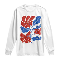 86 47 Boho Floral Matisse Long Sleeve Shirt No Kings Oligarchy FDT Political Protest