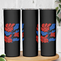 86 47 Boho Floral Matisse Skinny Tumbler No Kings Oligarchy FDT Political Protest