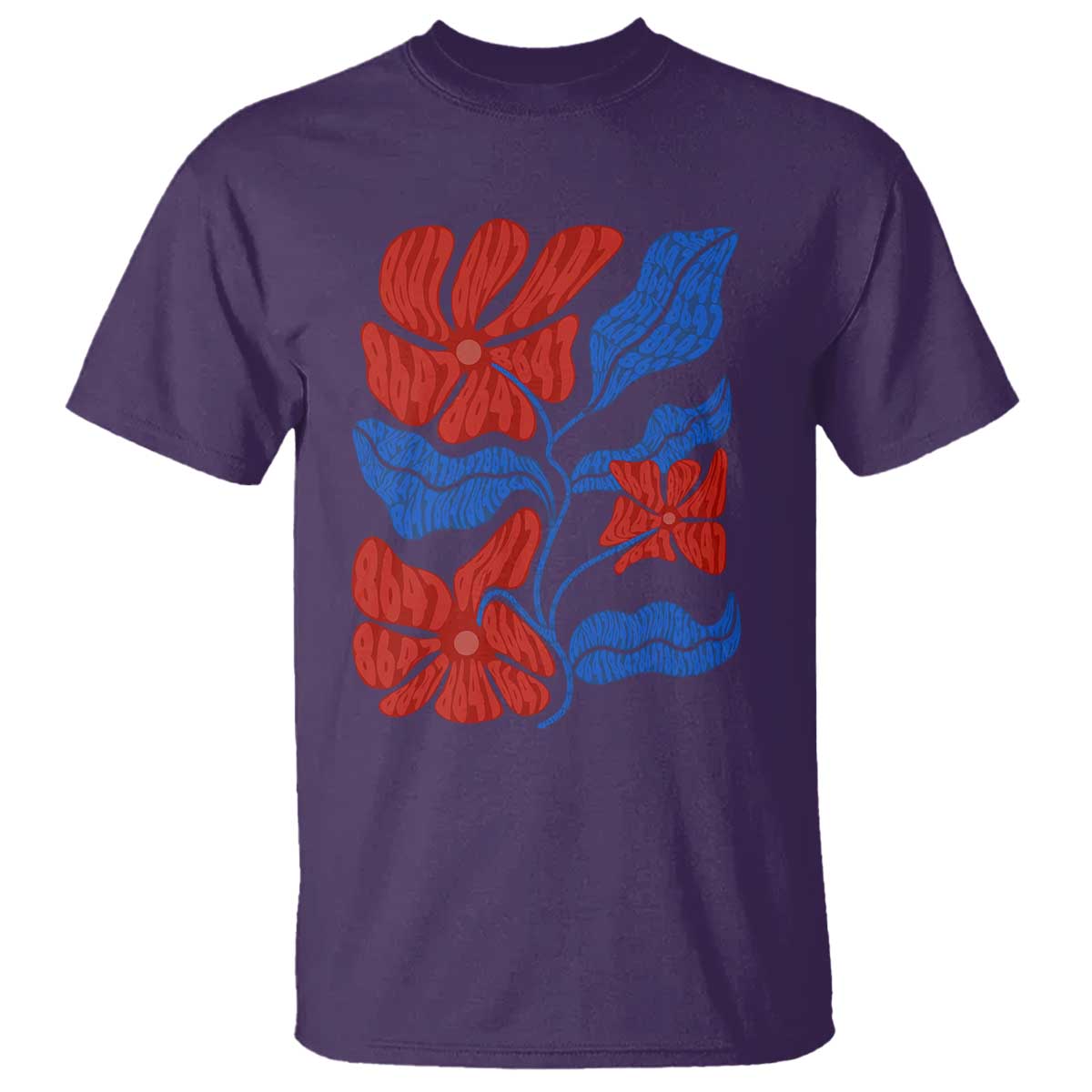 86 47 Boho Floral Matisse T Shirt No Kings Oligarchy FDT Political Protest