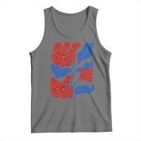 86 47 Boho Floral Matisse Tank Top No Kings Oligarchy FDT Political Protest