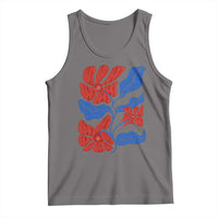 86 47 Boho Floral Matisse Tank Top No Kings Oligarchy FDT Political Protest