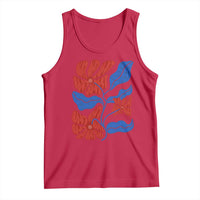 86 47 Boho Floral Matisse Tank Top No Kings Oligarchy FDT Political Protest
