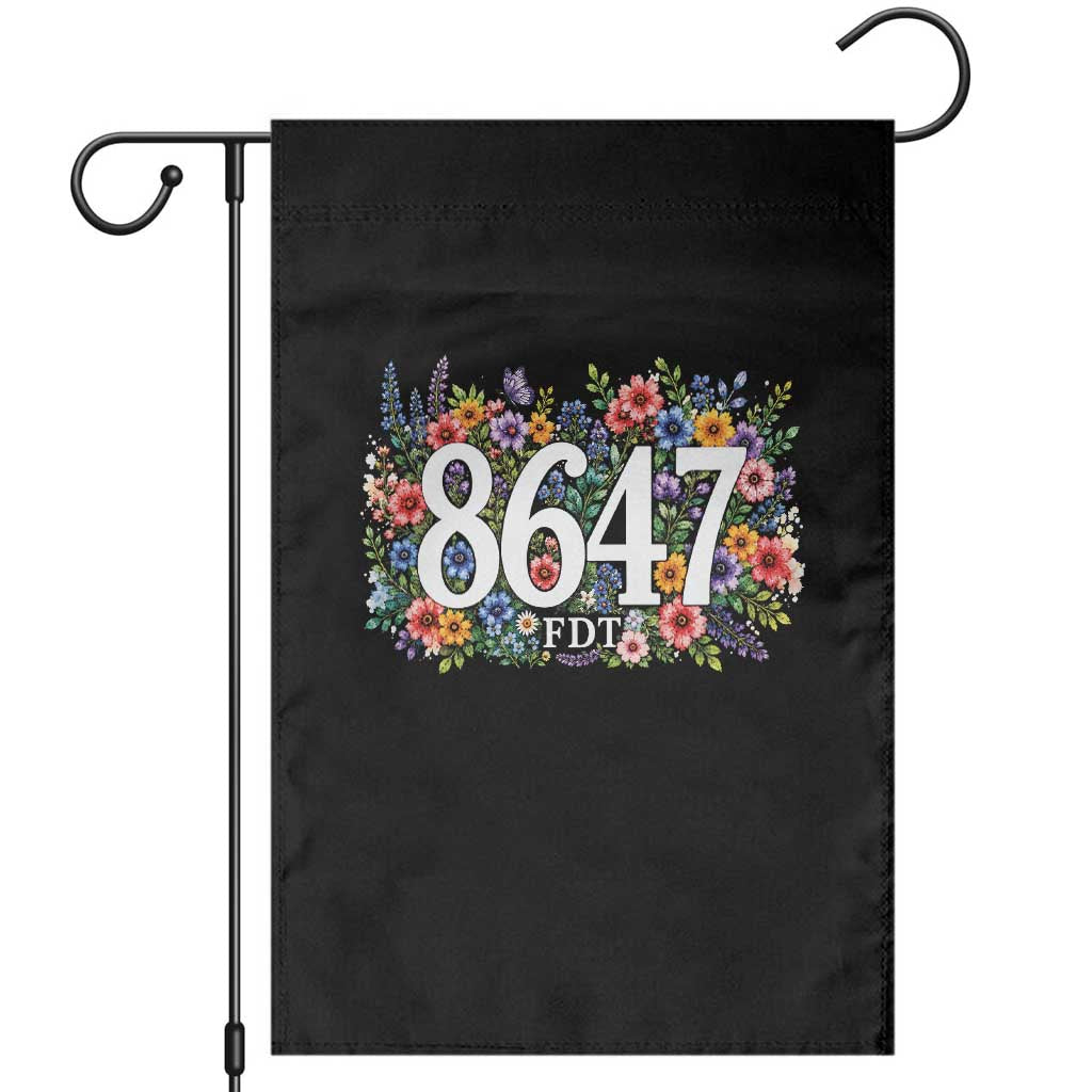 86 47 Floral Boho Style Garden Flag Subtle FDT