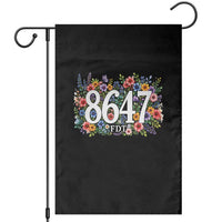 86 47 Floral Boho Style Garden Flag Subtle FDT