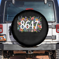 86 47 Floral Boho Style Spare Tire Cover Subtle FDT