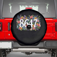 86 47 Floral Boho Style Spare Tire Cover Subtle FDT