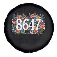 86 47 Floral Boho Style Spare Tire Cover Subtle FDT