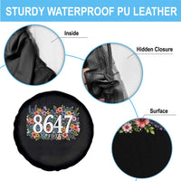 86 47 Floral Boho Style Spare Tire Cover Subtle FDT