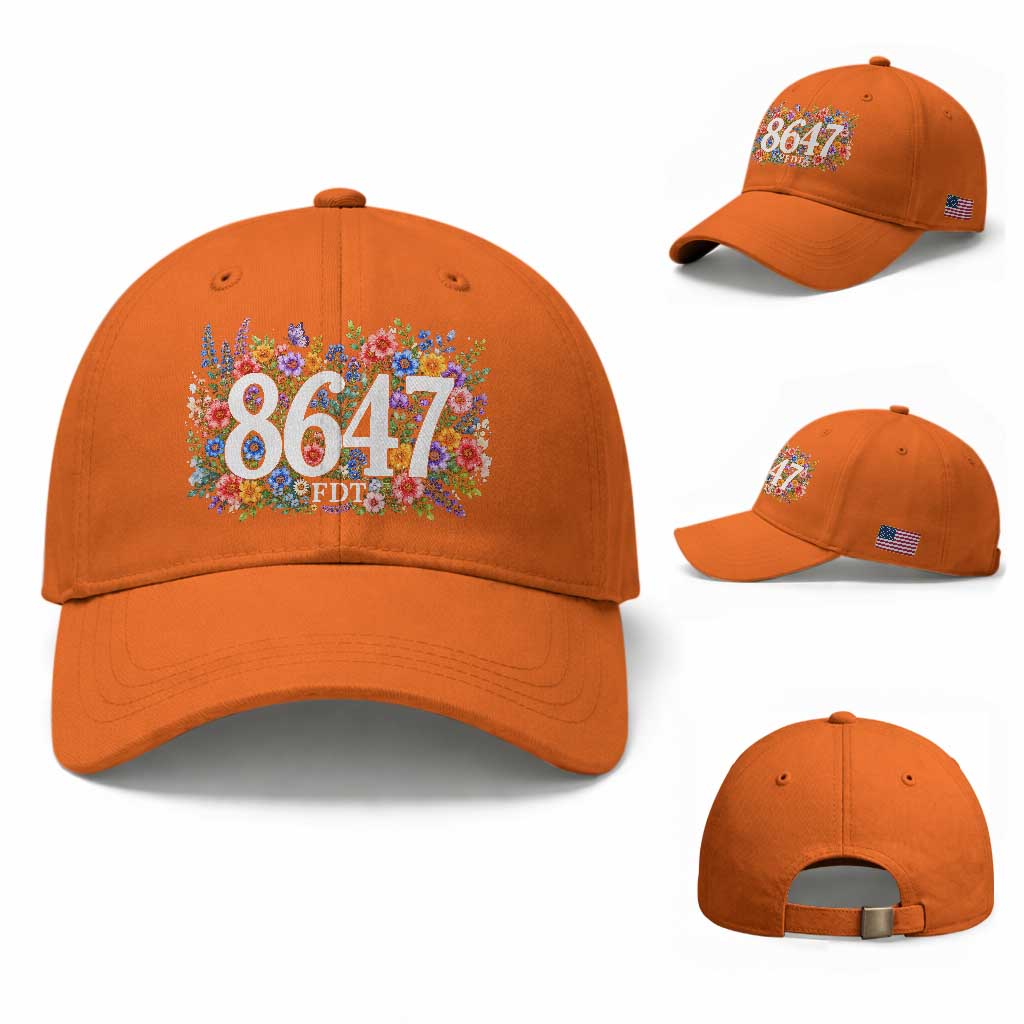 86 47 Floral Boho Style Baseball Cap Subtle FDT