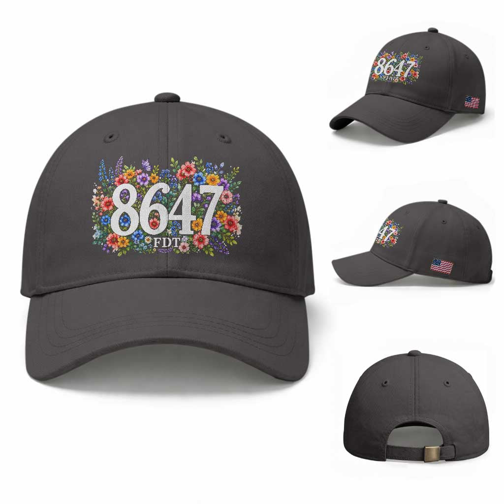 86 47 Floral Boho Style Baseball Cap Subtle FDT