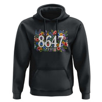 86 47 Floral Boho Style Hoodie Subtle FDT