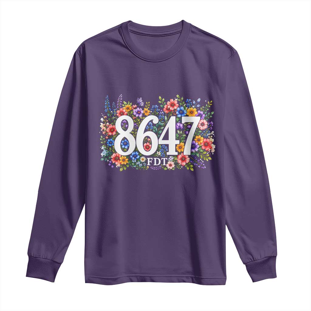 86 47 Floral Boho Style Long Sleeve Shirt Subtle FDT